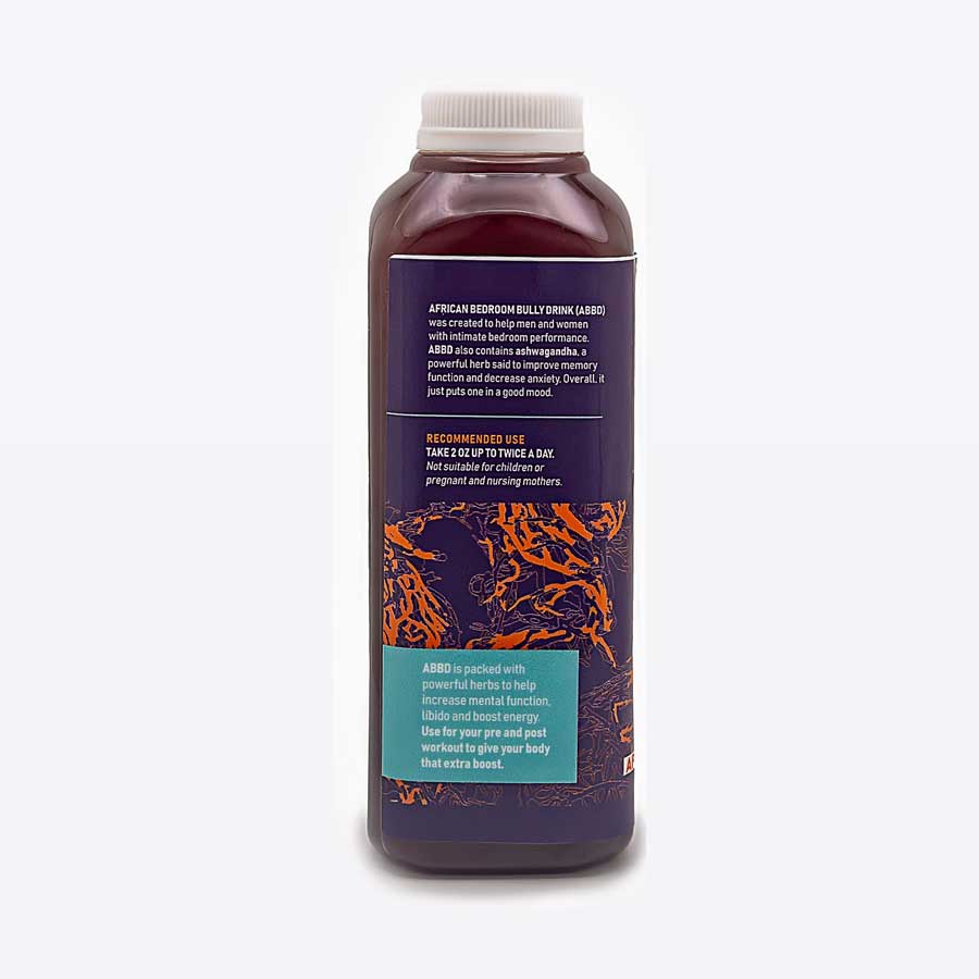16oz African Bedroom Bully Drink and Mighty Mango Sea Moss Gel Combo