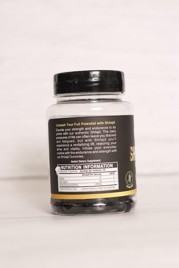 Gomitas de Shilajit simples