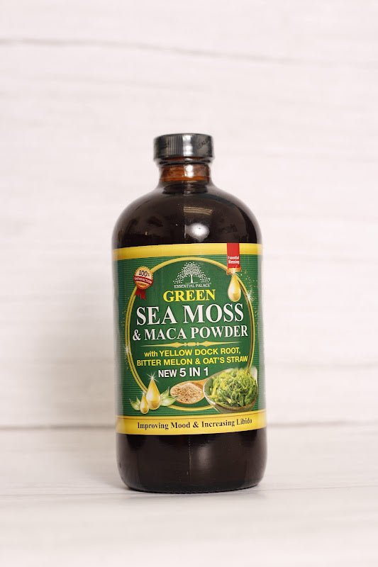 Green Seamoss & Maca Powder