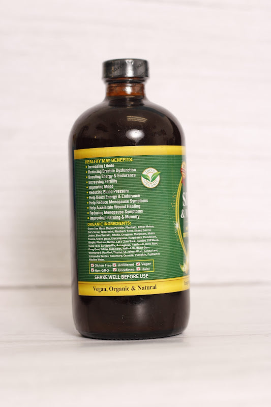 Green Seamoss & Maca Powder