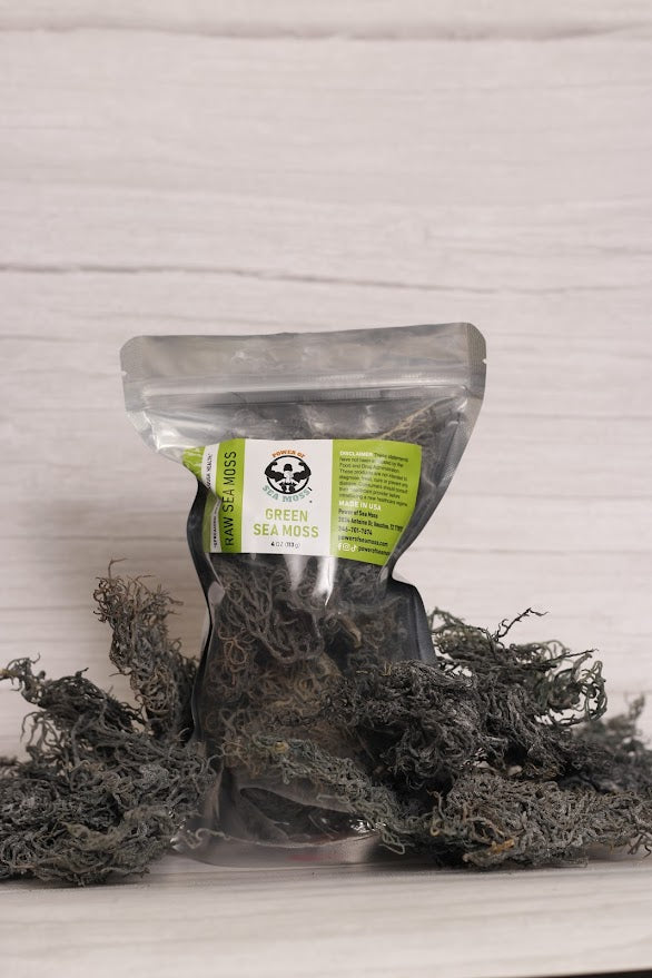 Raw Green Sea Moss