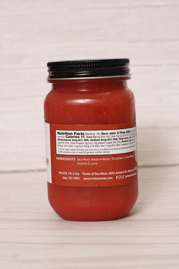 Strongberry - Strawberry Sea Moss Gel