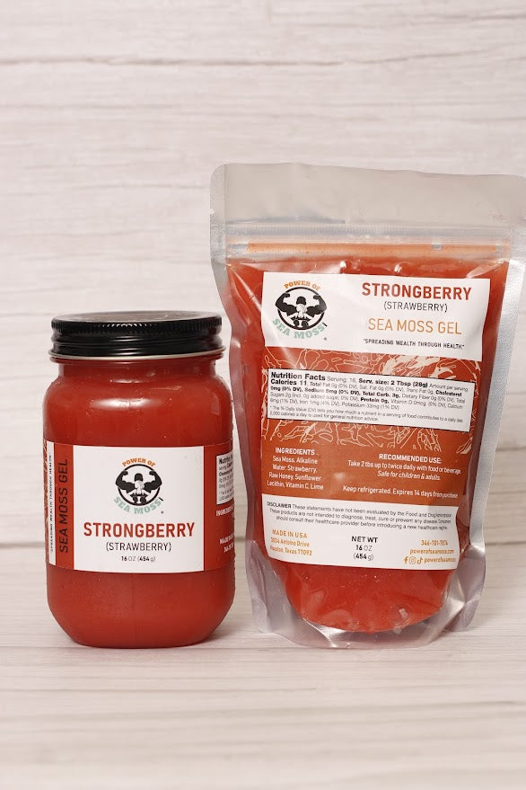 Strongberry - Strawberry Sea Moss Gel