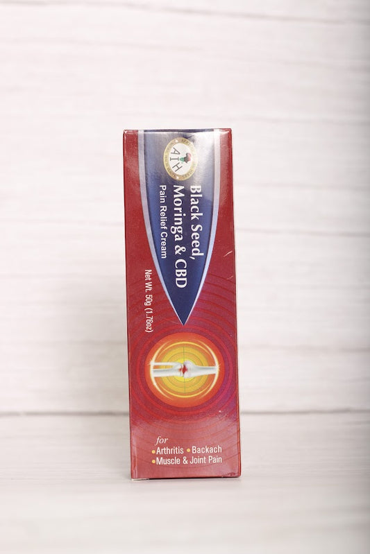 Black Seed, Moringa & CBD Pain Relief Cream