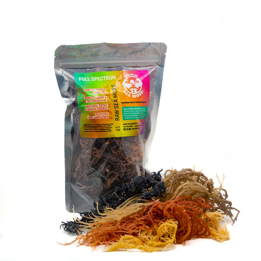 Raw Full Spectrum Sea Moss