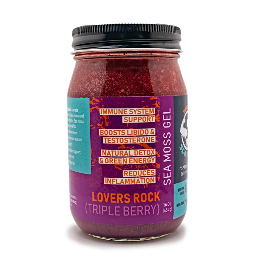 Lovers Rock - Gel de musgo marino de triple baya