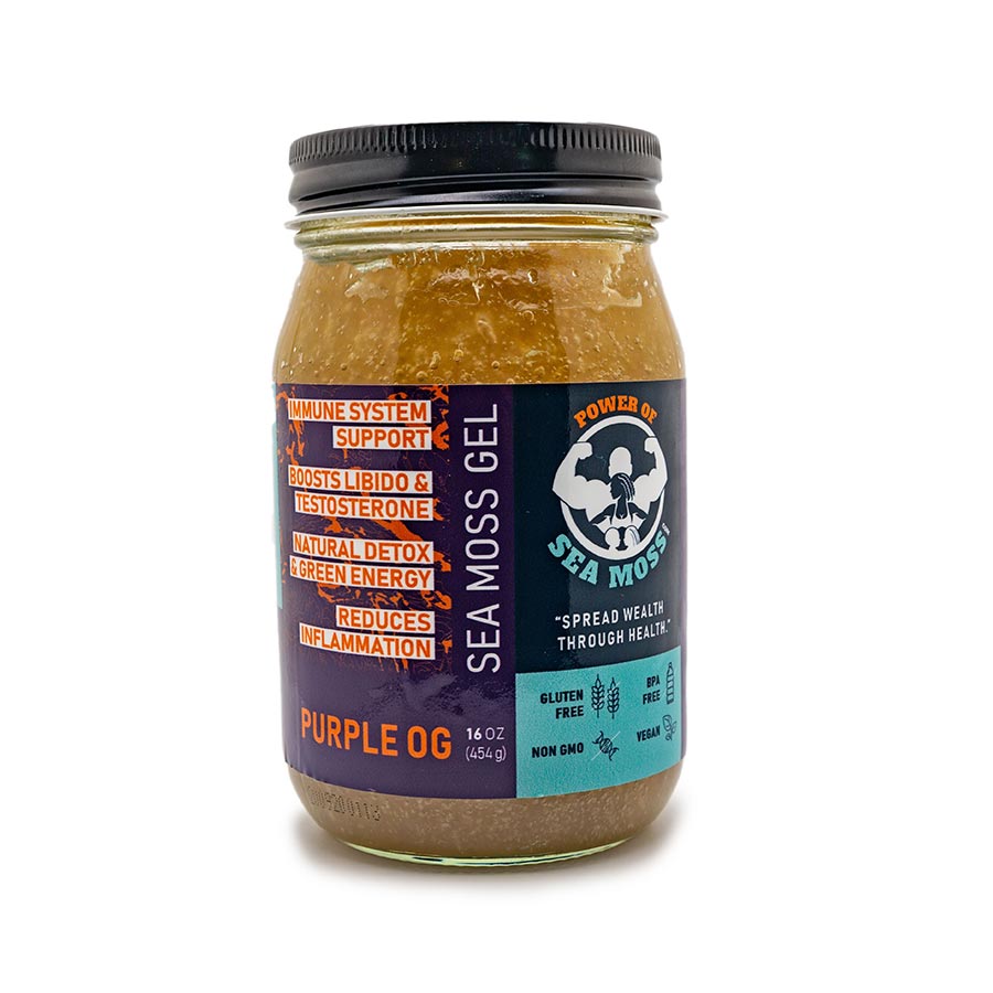 Purple OG Sea Moss Gel