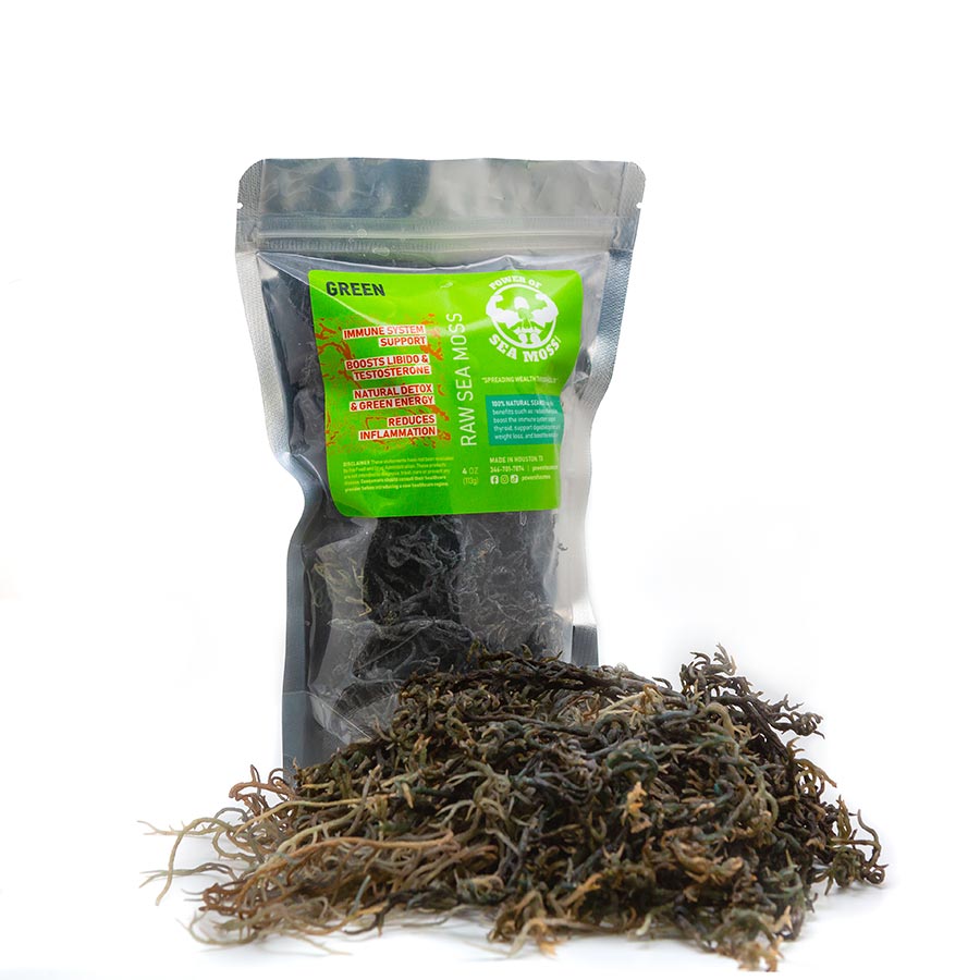 Raw Green Sea Moss