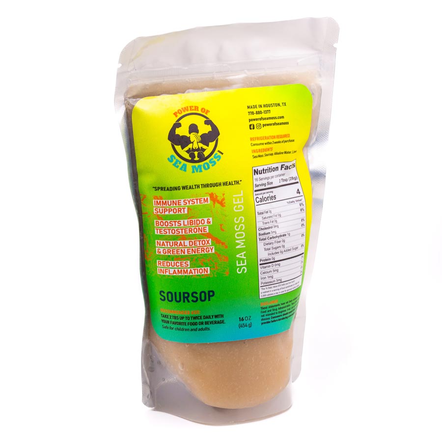Soursop Sea Moss Gel