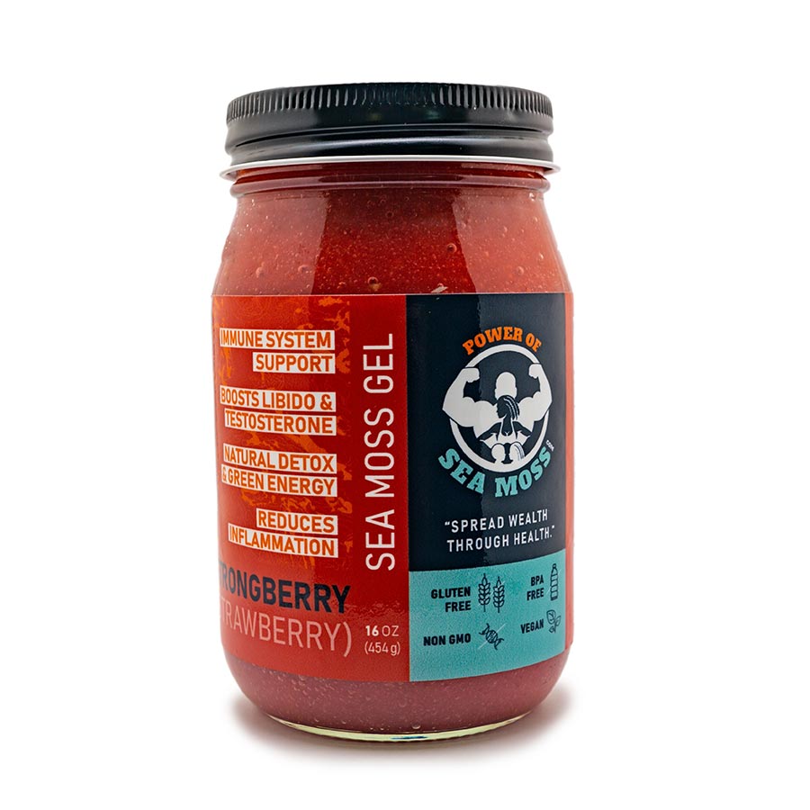 Strongberry - Strawberry Sea Moss Gel