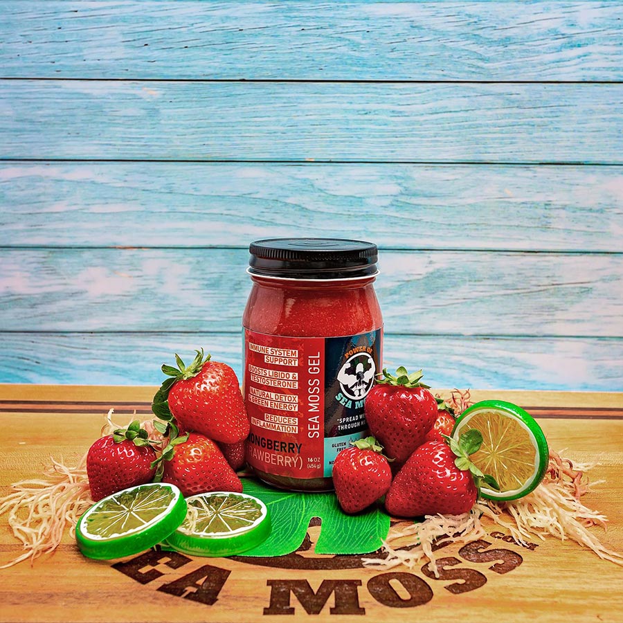 Strongberry - Strawberry Sea Moss Gel