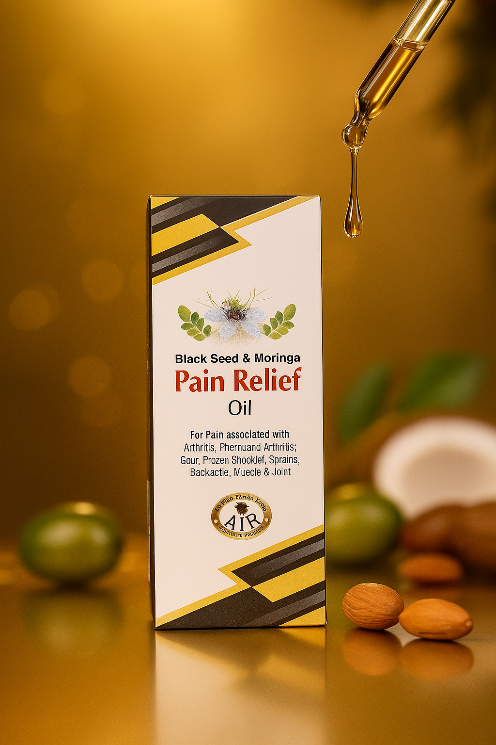 Black Seed & Moringa Pain Relief Oil
