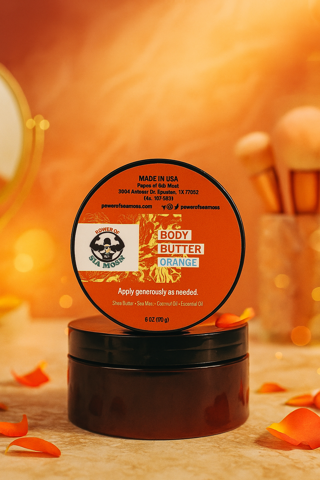 Orange Sea Moss Body Butter