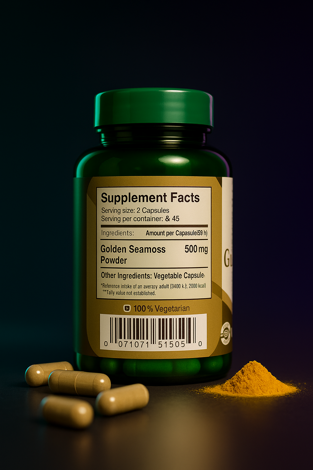 Gold Seamoss Capsules