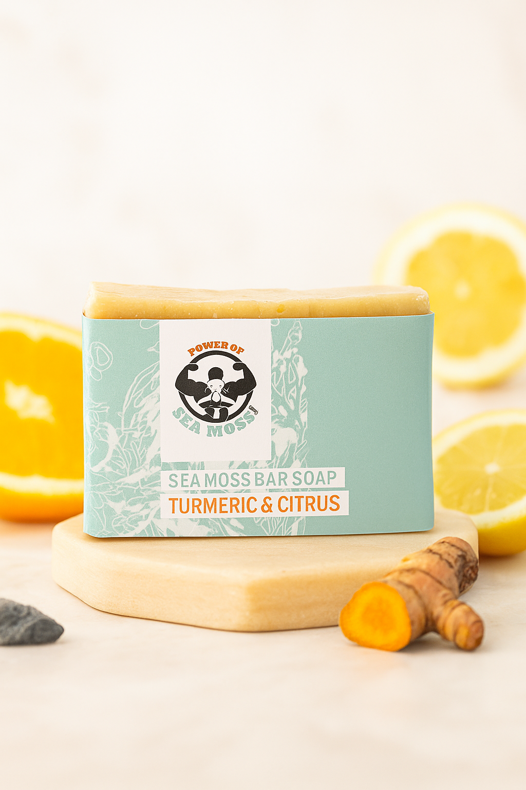 Turmeric & Citrus Sea Moss Soap