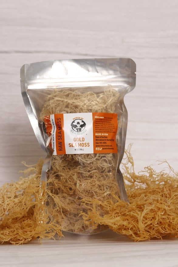Raw Gold Sea Moss