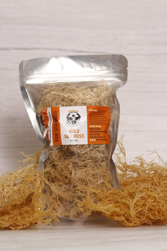 Raw Gold Sea Moss