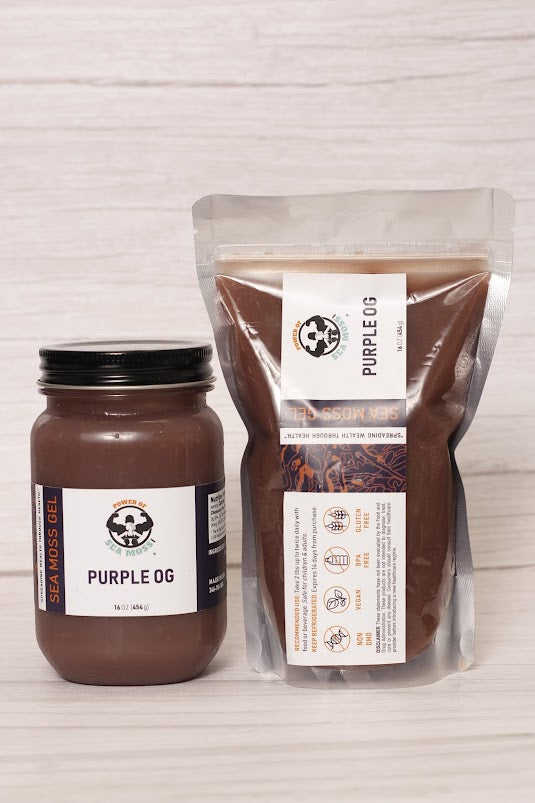 Purple OG Sea Moss Gel