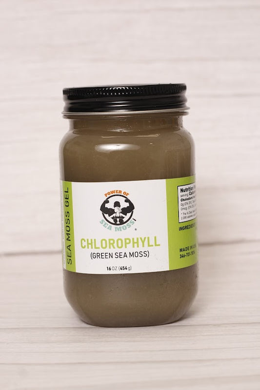 Chlorophyll Green Sea Moss Gel