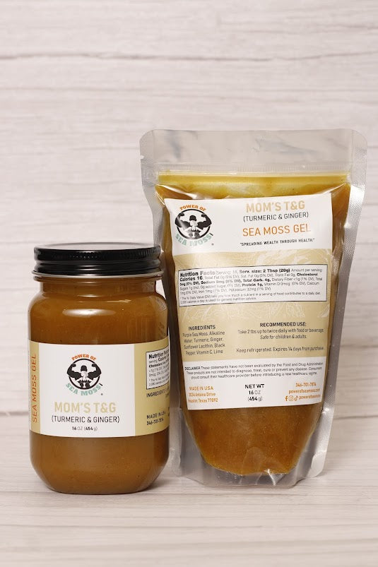 Mom's T&G - Turmeric & Ginger Sea Moss Gel
