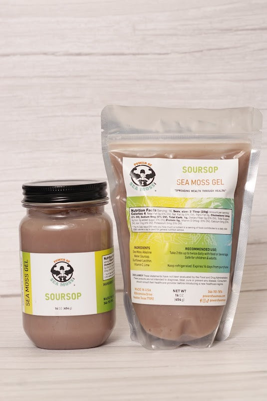 Soursop Sea Moss Gel