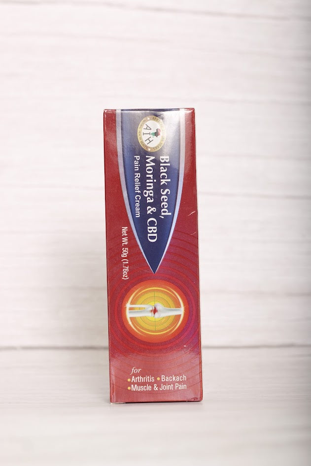 Black Seed, Moringa & CBD Pain Relief Cream