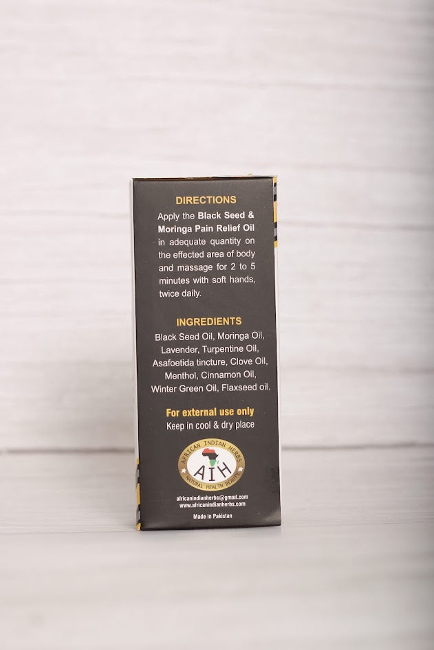 Black Seed & Moringa Pain Relief Oil