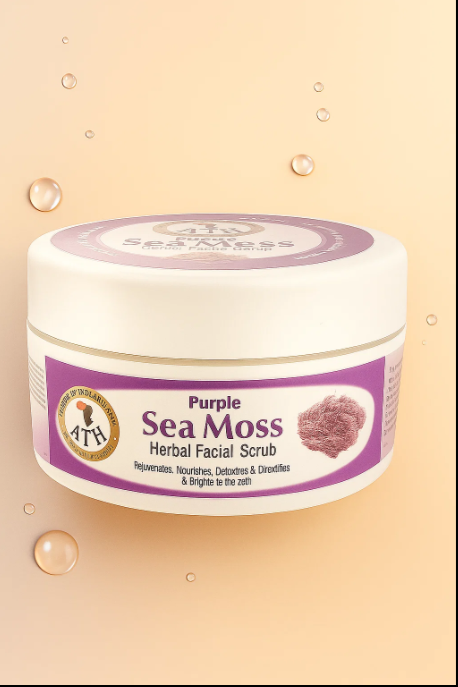 Purple Sea Moss Facial Scrub
