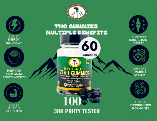 Gomitas de Shilajit 7 en 1
