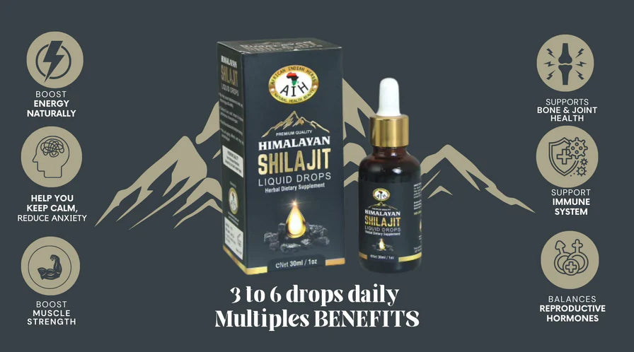 Gotas de Shilajit
