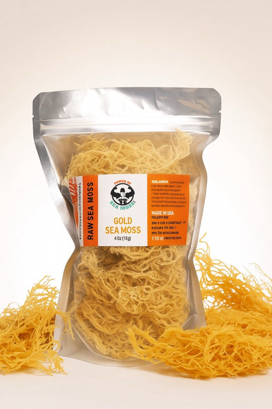 Raw Gold Sea Moss