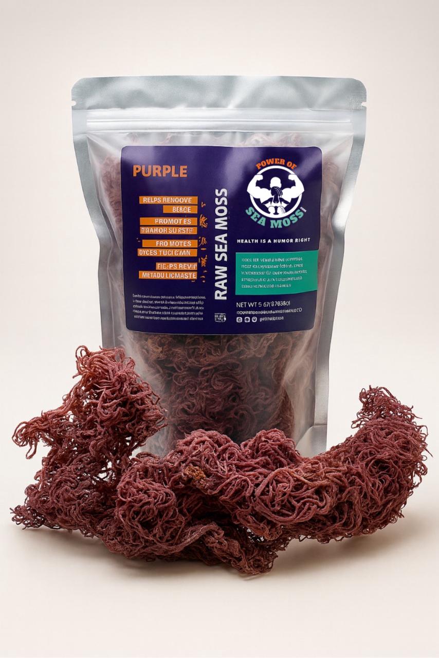 Raw Purple Sea Moss