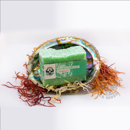 Lemongrass Sea Moss Soap
