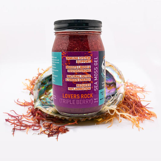 Lovers Rock - Gel de musgo marino de triple baya