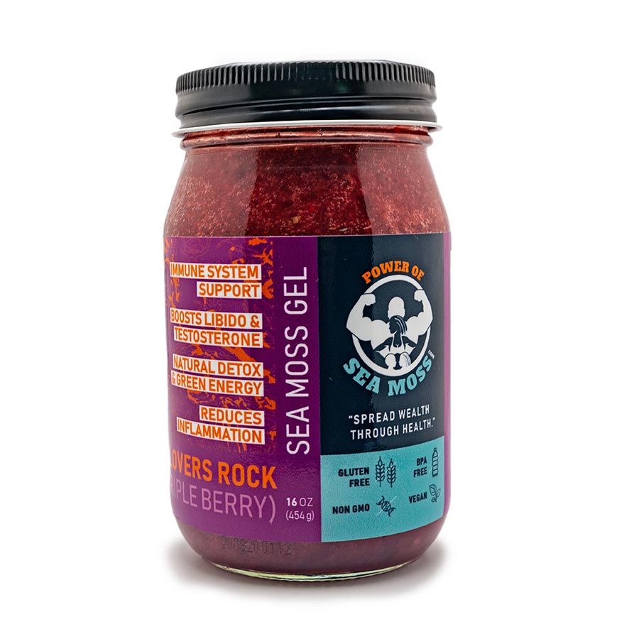 Lovers Rock - Gel de musgo marino de triple baya