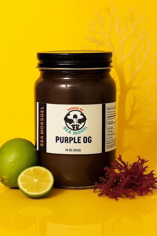 Purple OG Sea Moss Gel