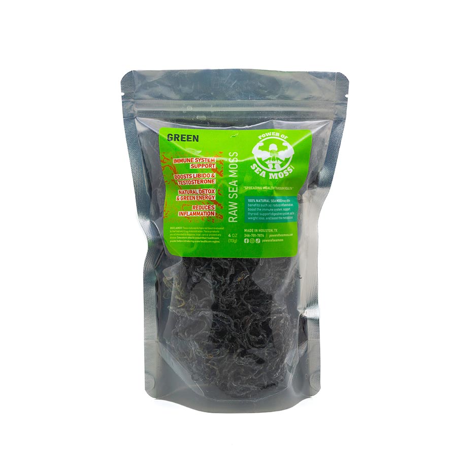 Raw Green Sea Moss